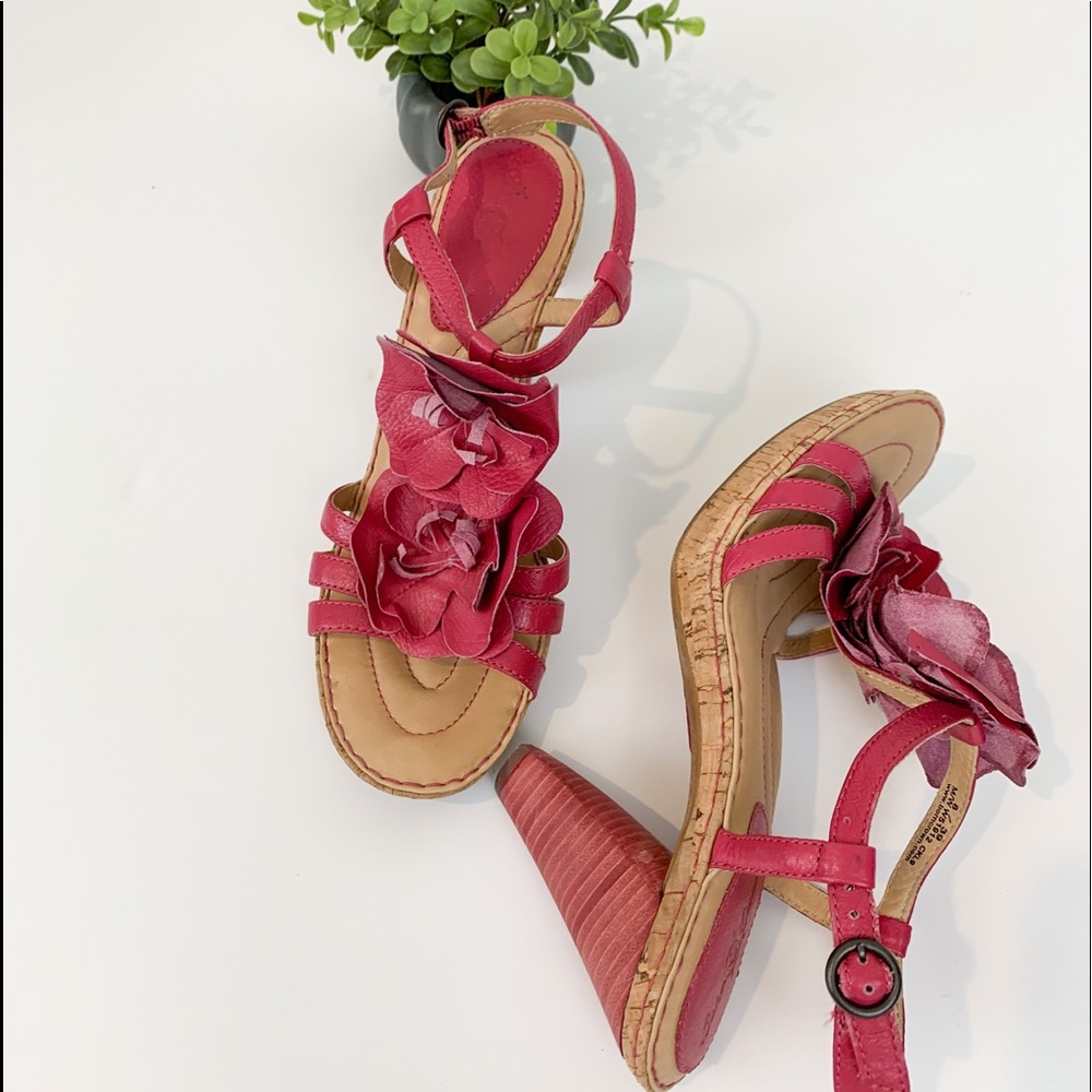 Born Crown Series Hydrangea Albright Flower Sandal